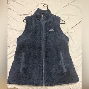 Patagonia Dark Blue Fleece Vest